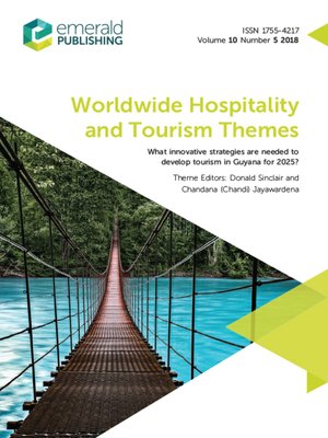 cover image of Worldwide Hospitality and Tourism Themes, Volume 10, Number 5